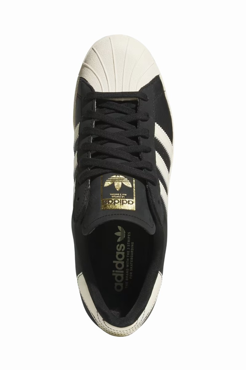 ADIDAS SKATEBOARDING SUPERSTAR 80 ADV Black / White